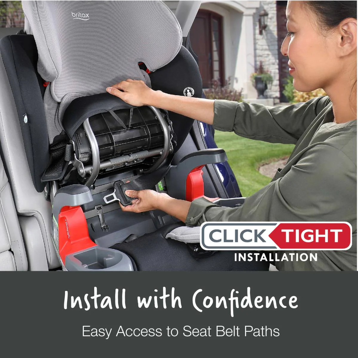 Britax Grow With You ClickTight+ Harness-to-Booster Seat with Safewash - Image 9