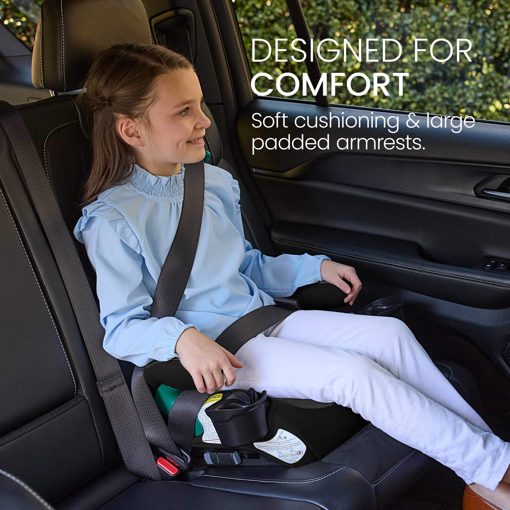 Britax UpNGo Click Backless Booster Car Seat with LATCH - Image 8