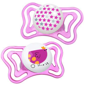Chicco PhysioForma Light Day & Night Orthodontic Pacifier 16-24m 2pk - Image 2