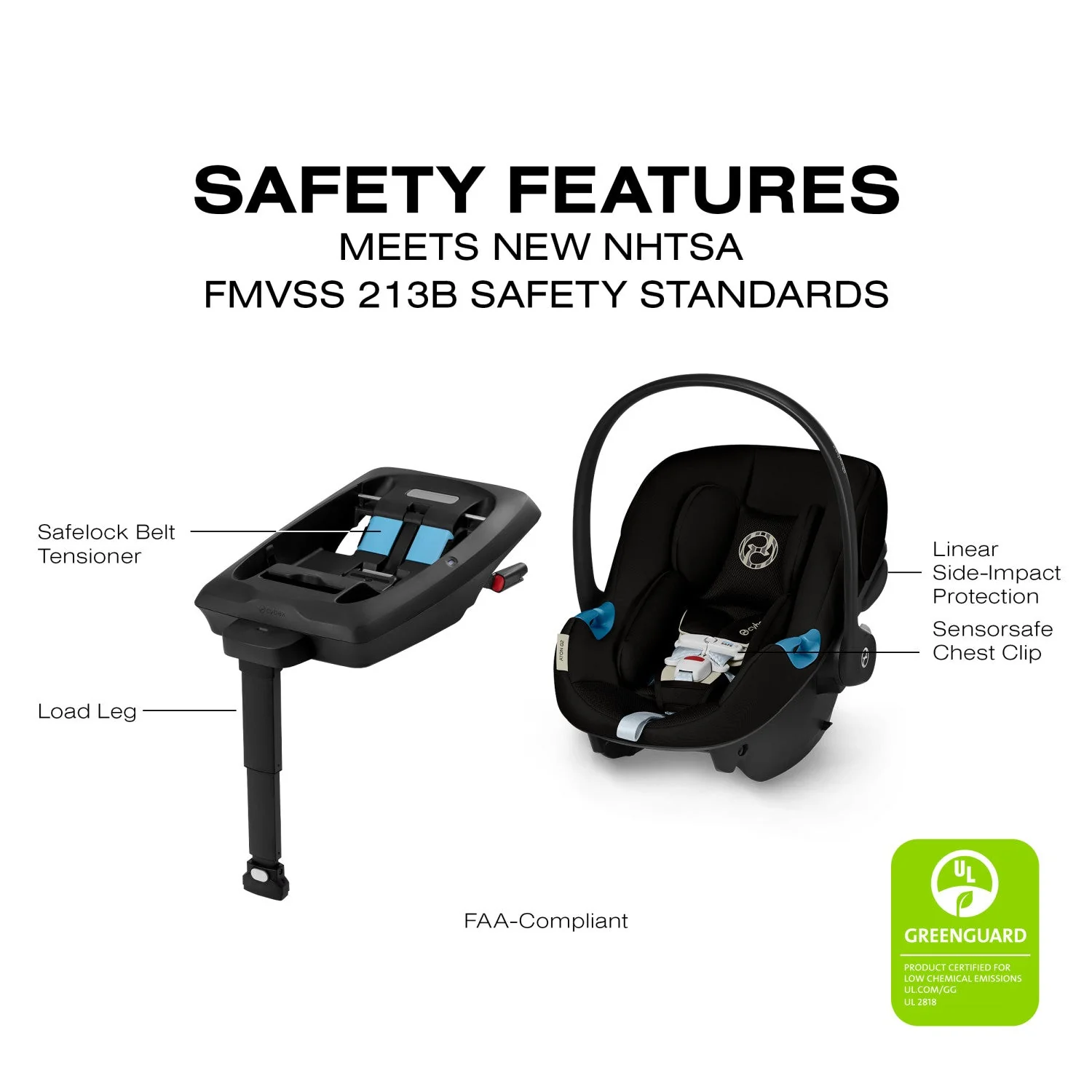 Cybex Aton G2 Infant Car Seat With Load Leg Base - Image 11