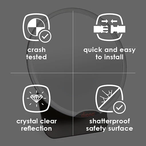 Diono Easy View Back Seat Car Mirror - Image 9