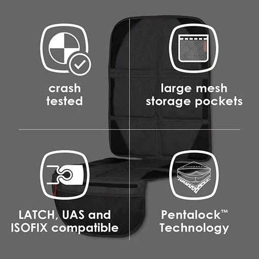 Diono Ultra Mat Car Seat Protector & Heat Shield Deluxe - Image 12