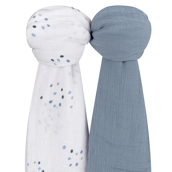 Ely's & Co. Cotton Muslin Swaddle Blanket - 2 Pack - Image 9
