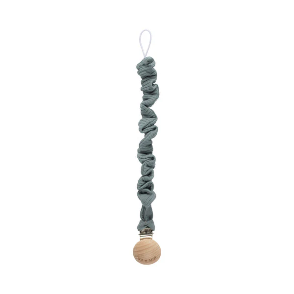Ely's & Co. Solid Ribbed Paci Clip - Image 9