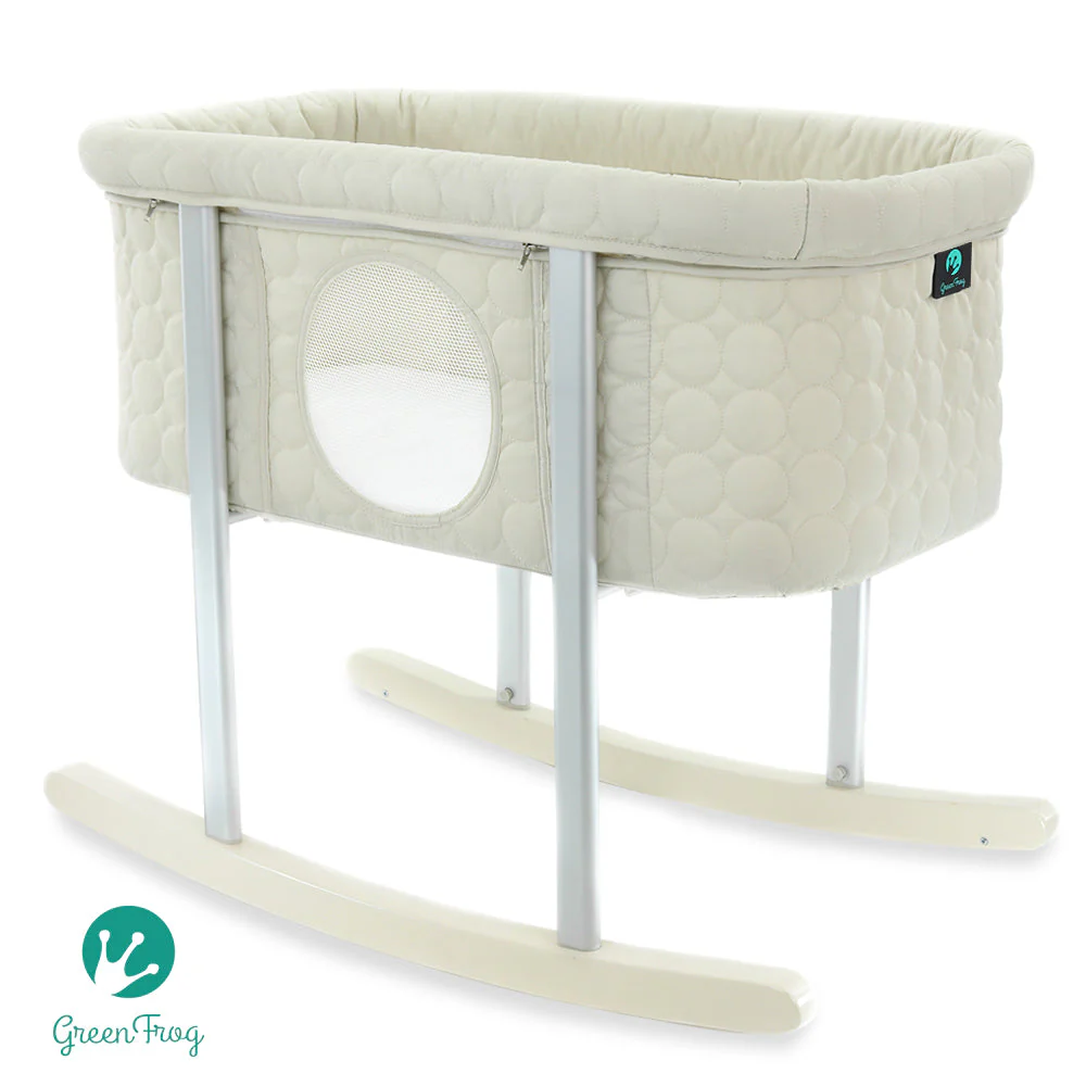 Green Frog Bassinet: Lily Pod Portable Baby Bassinet - Image 10