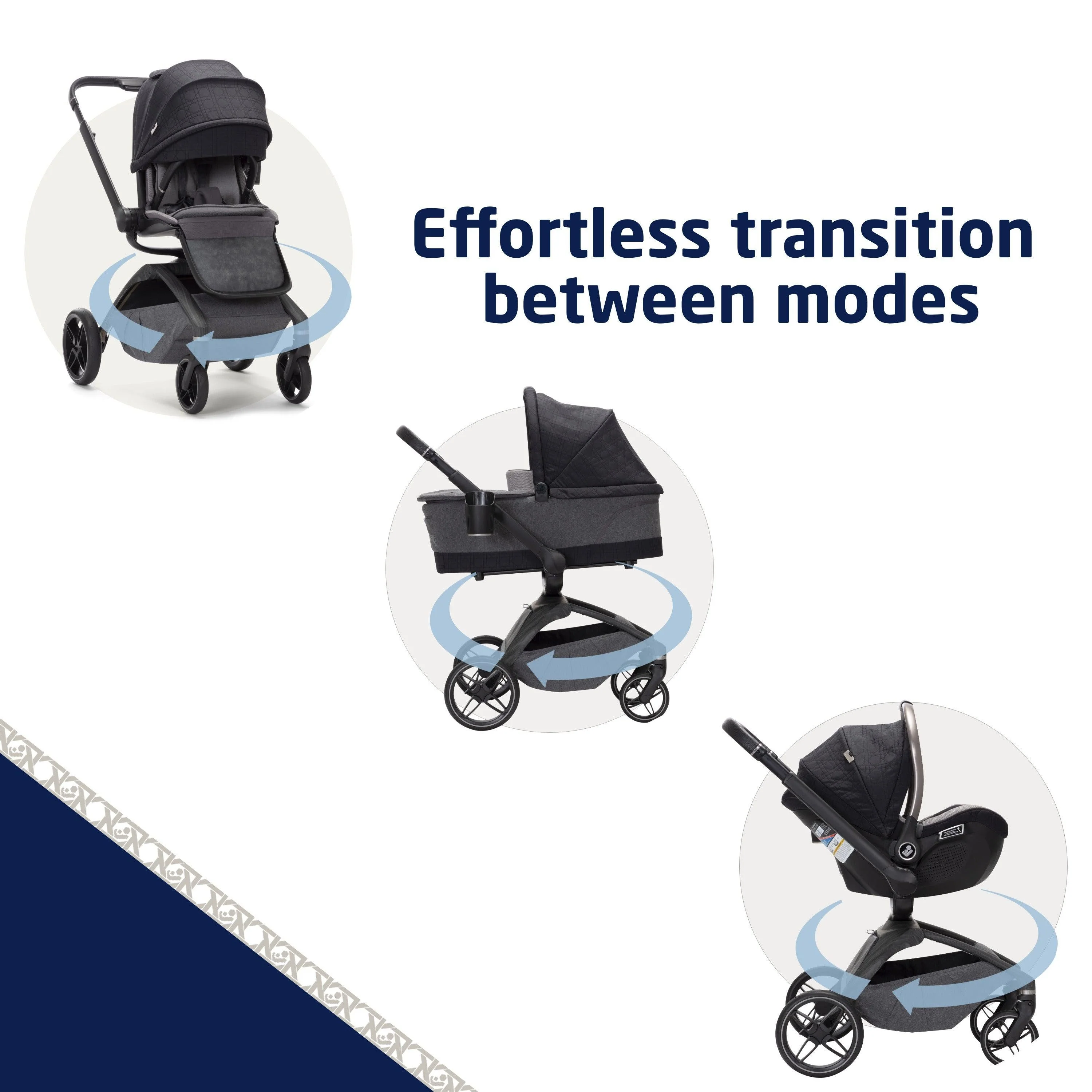 Maxi-Cosi Kindred Tana 360° Rotating Modular Stroller - Image 8