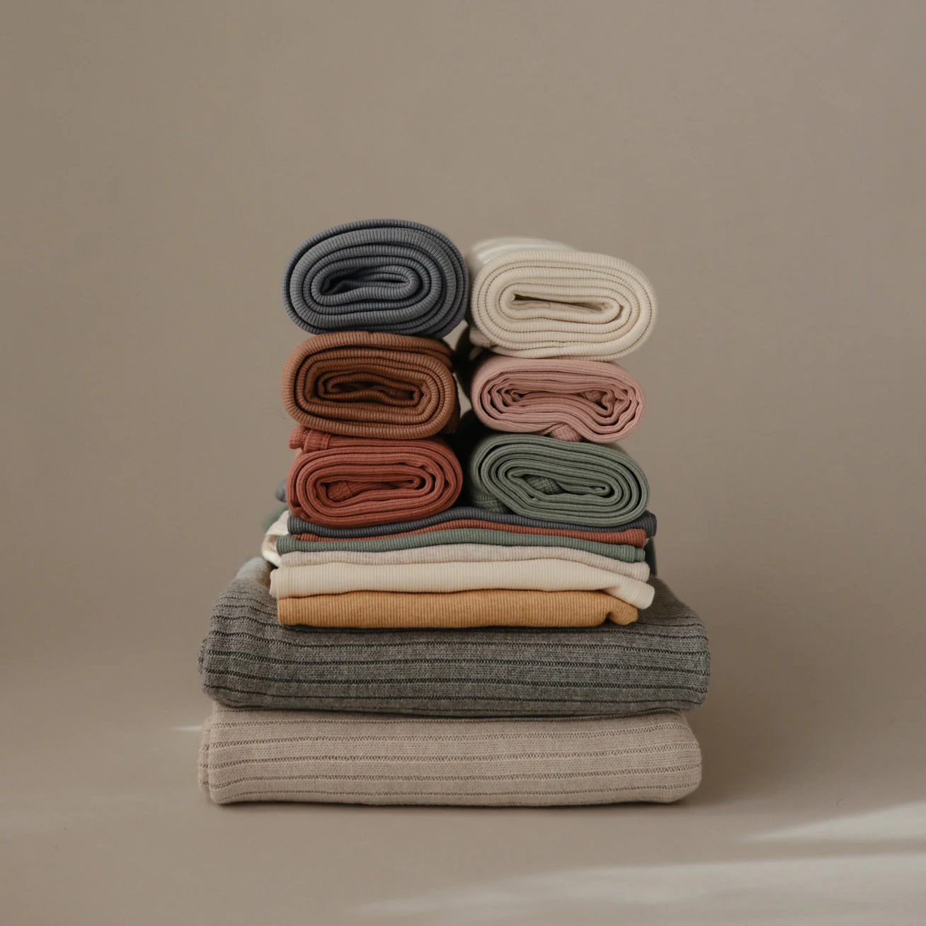 Mushie Knitted Ribbed Baby Blanket - Image 6