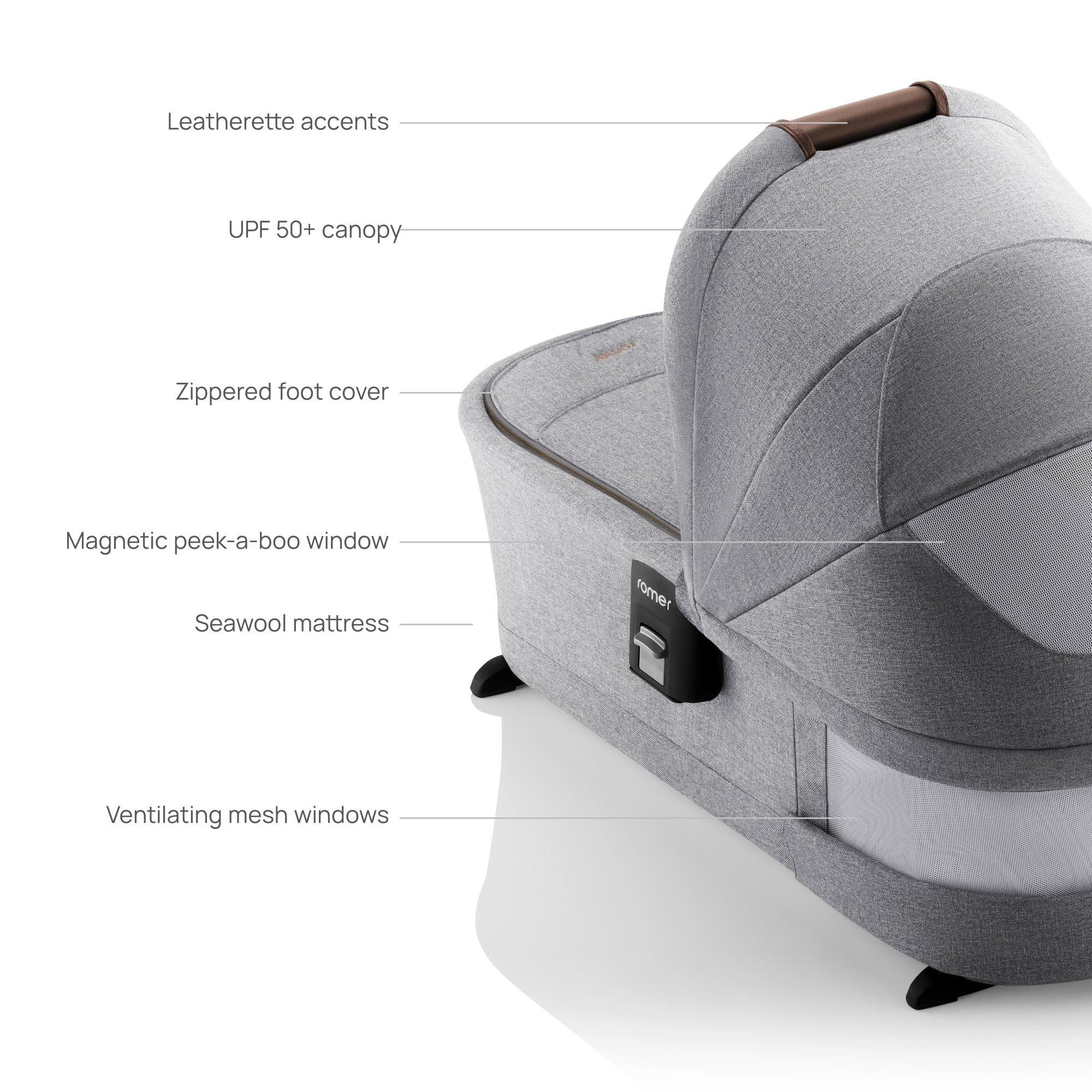 Romer Sera Bassinet for Tura Stroller - Image 24
