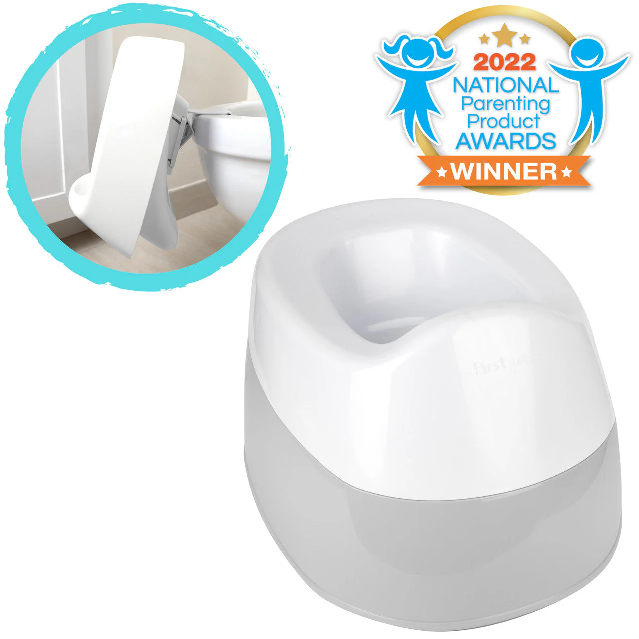 The First Years Sit or Stand Potty – 2-in-1 Potty Training System