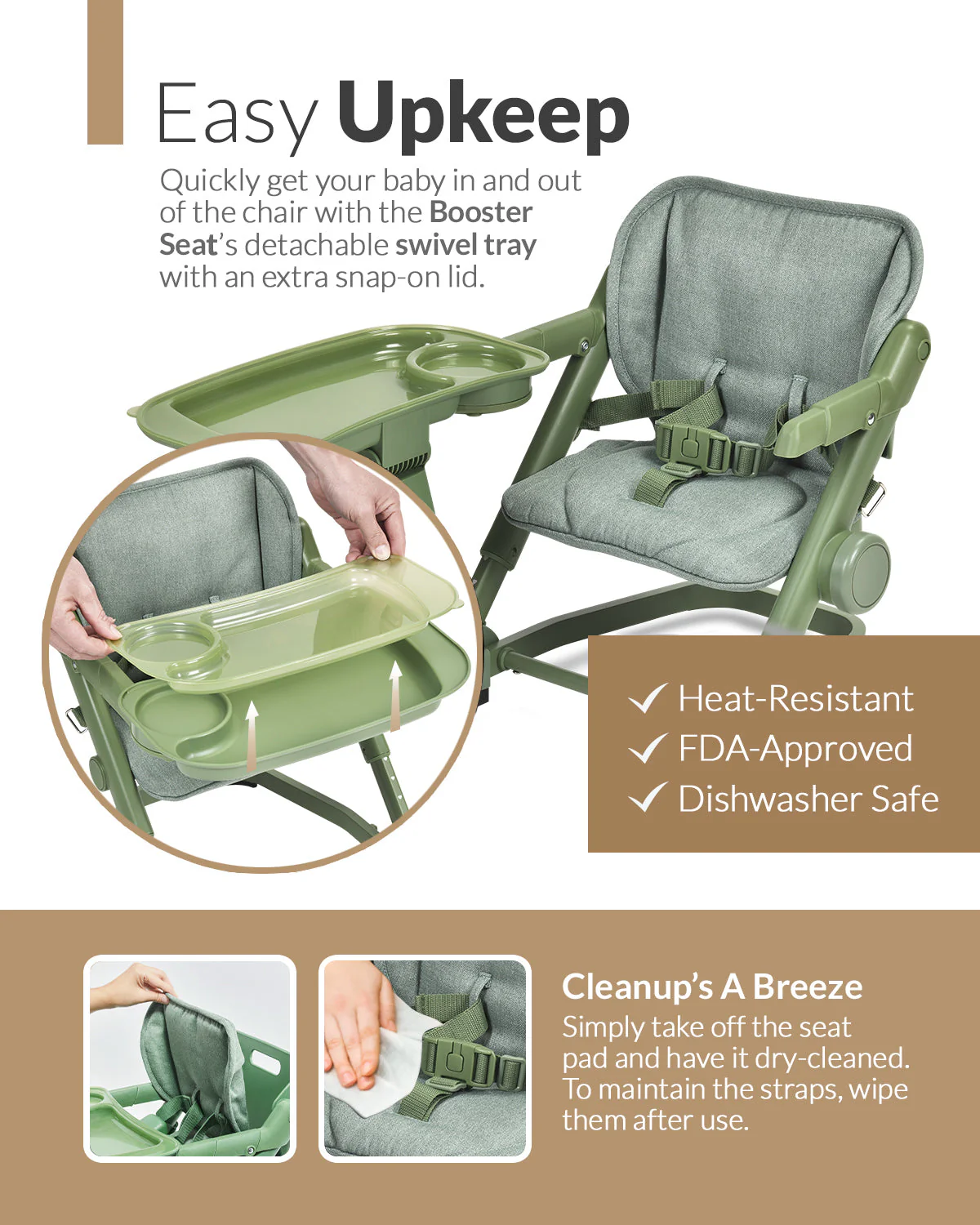 Unilove Feed Me 3-in-1 Booster Seat - Image 30