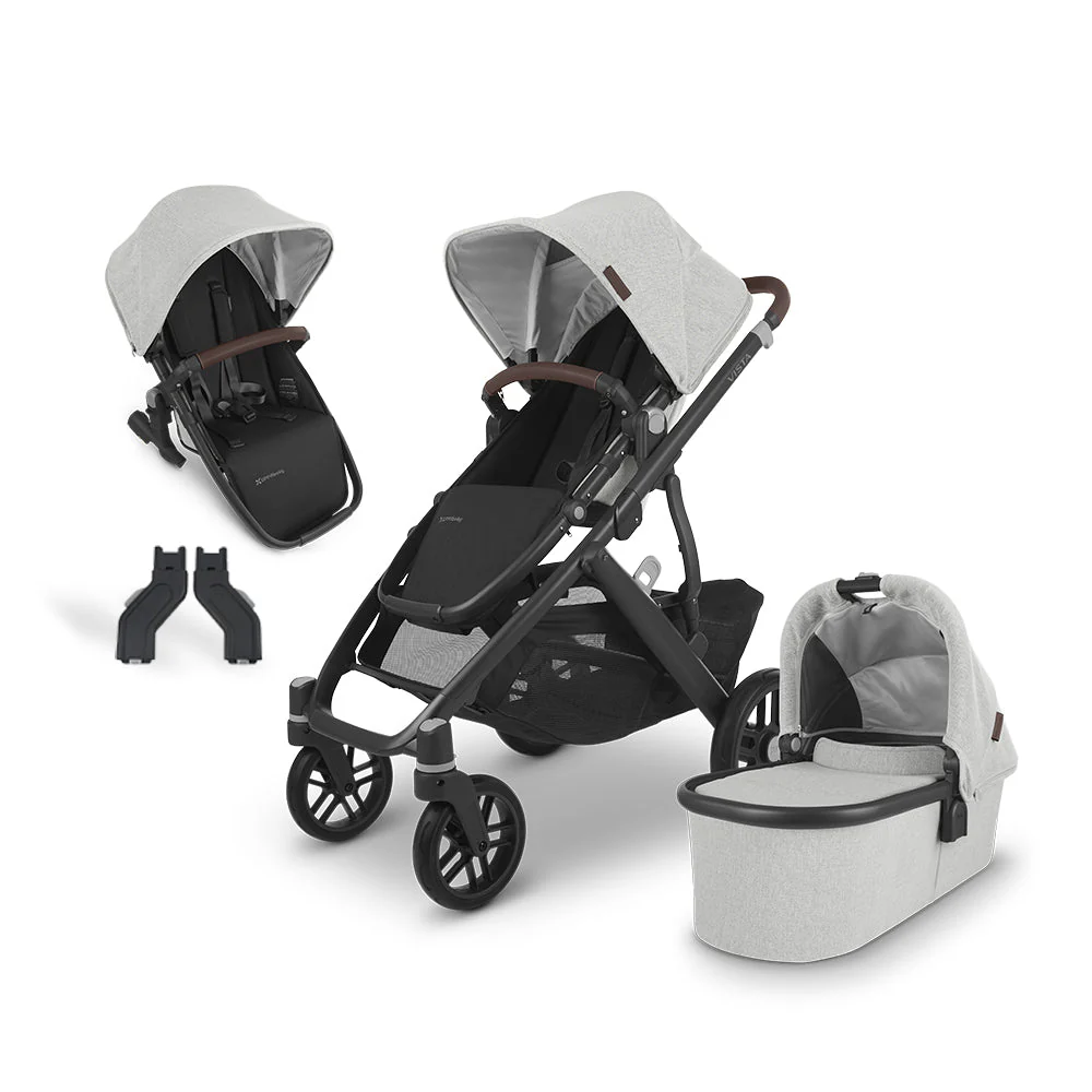 UPPAbaby Vista V2 Full Size Double Stroller Bundle - Image 28