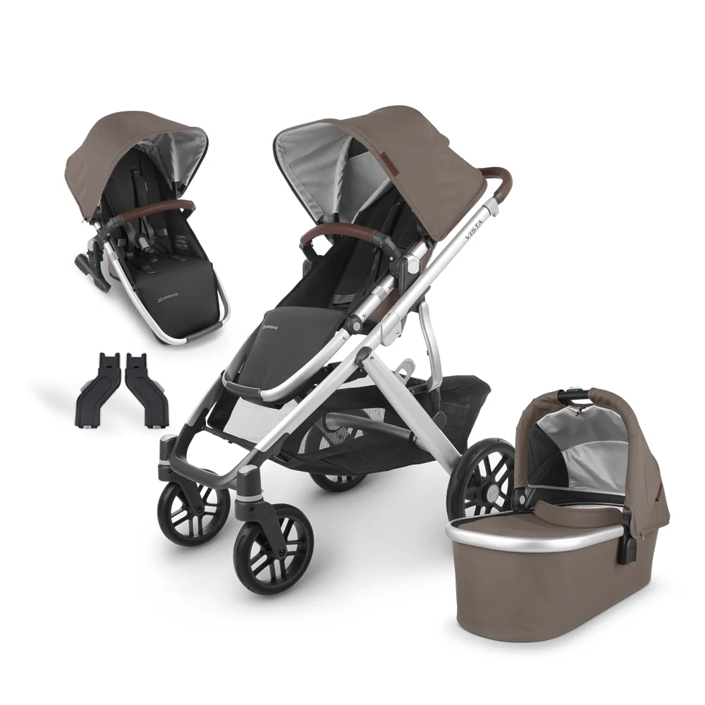 UPPAbaby Vista V2 Full Size Double Stroller Bundle - Image 36